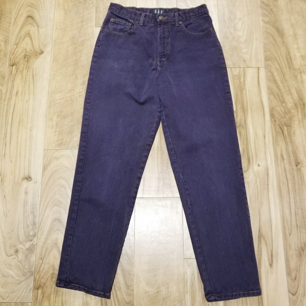 Vintage GAP Jeans Size 10 Classic Fit High Rise Mom Jean Style Made USA 30x29